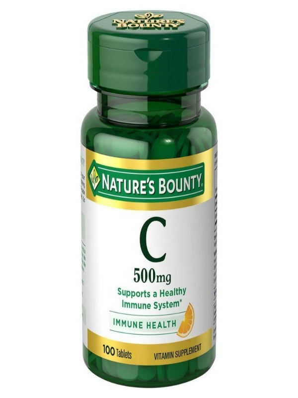 Nature's Bounty Vitamin C, Supports a Healthy Immune System, Vitamin Supplement, 500mg, 250 Tablets Nirvana Guru
