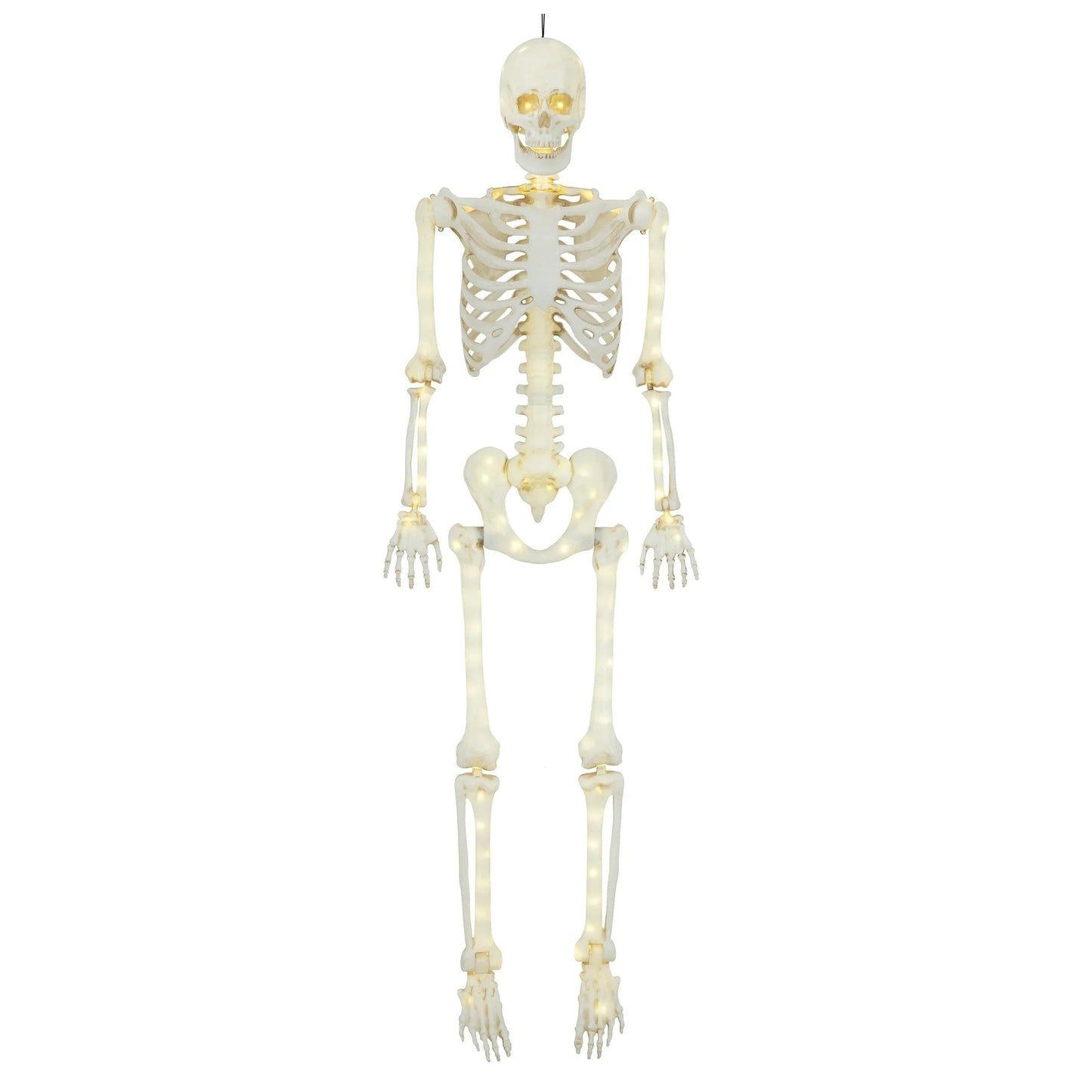 5ft Light Up Poseable Skeleton Decoration, Halloween Outdoor Decor, by Way To Celebrate nirvanaguru