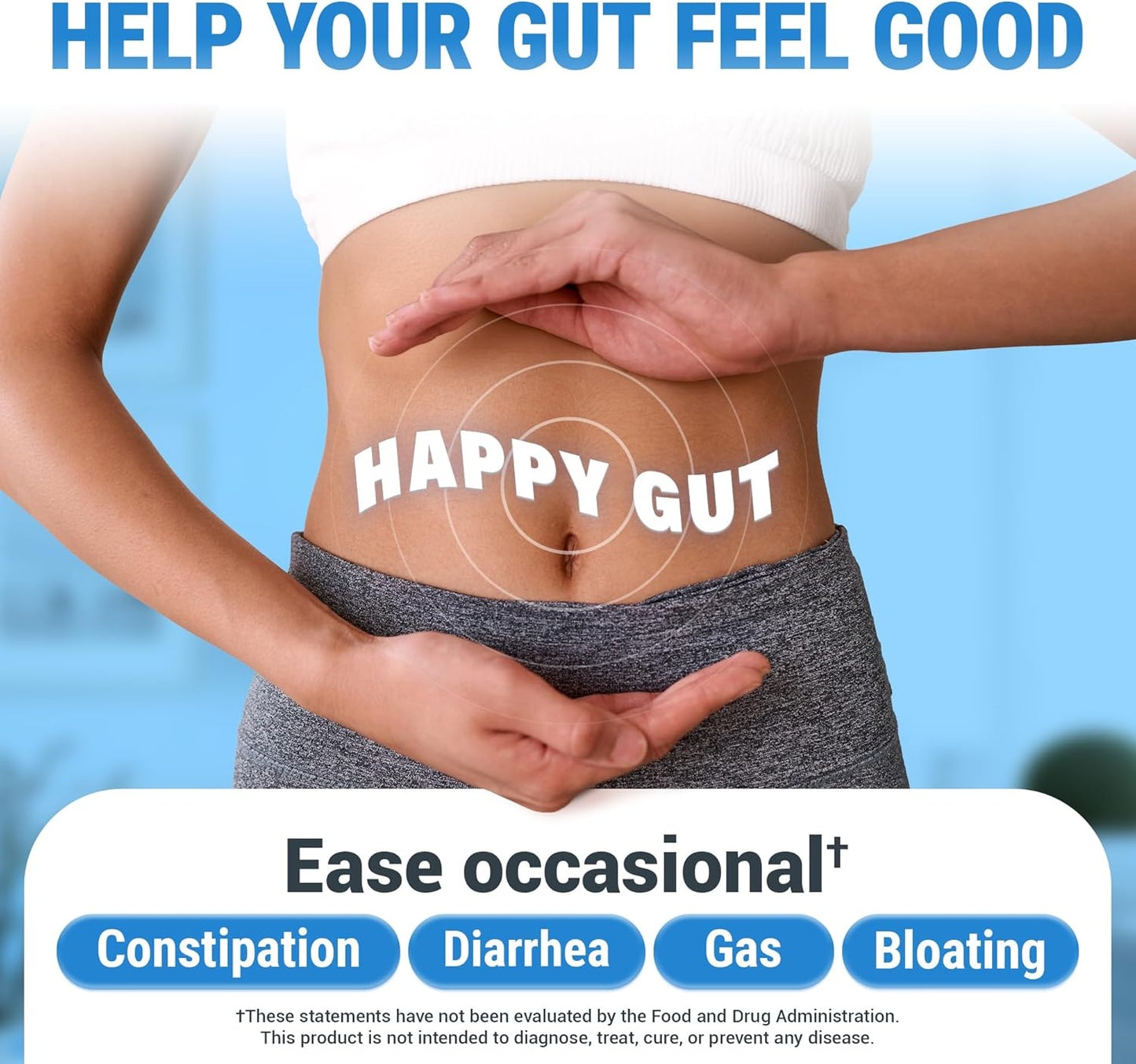 Dr. Berg Probiotic Supplement (60 Billion CFUs) - Helps Ease Occasional Constipation, Diarrhea, Gas & Bloating* - Pre and Probiotics for Digestive Health - 30 Probiotic Capsules - Nirvana Guru