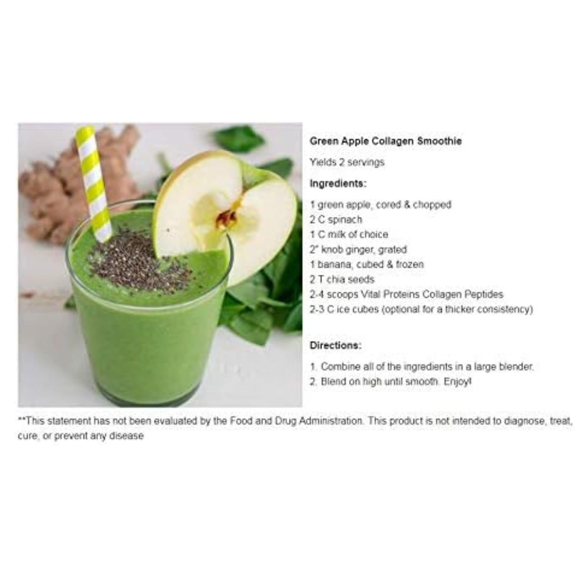 Vital Proteins Natural Whole Nutrition Collagen Peptides - Pasture Raised, Grass Fed, Paleo Friendly, Gluten Free, Single Ingredient - 24 Ounce - Nirvana Guru