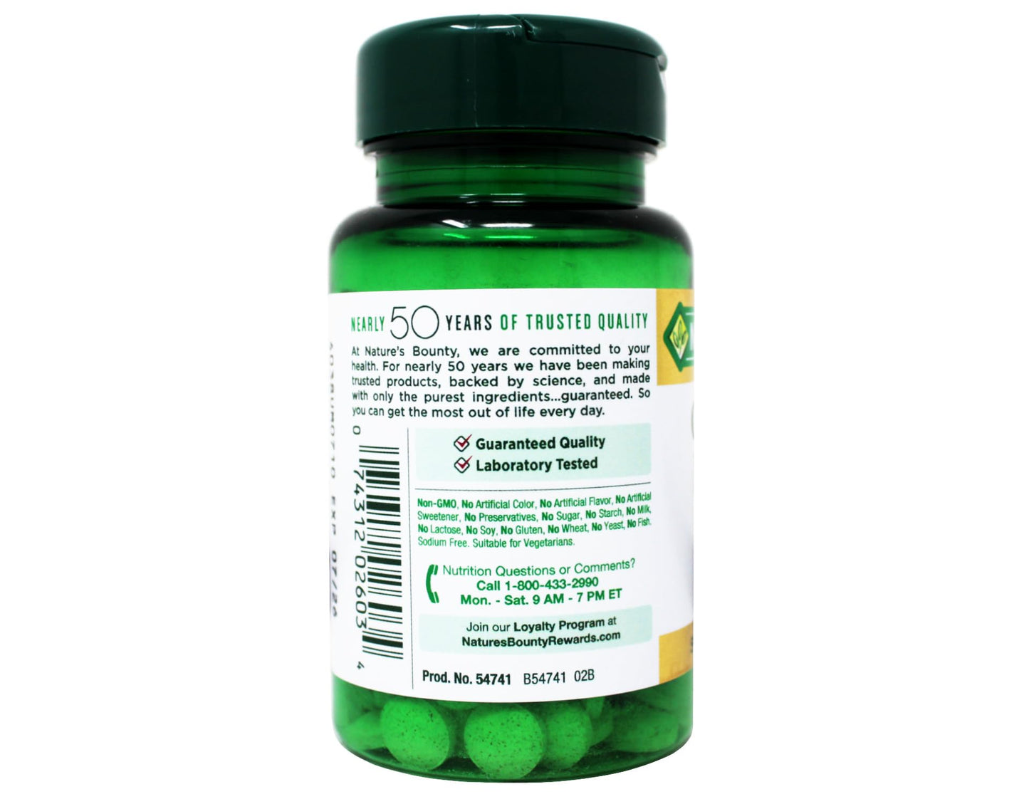 Nature's Bounty Chromium Picolinate, Supports Fat, Protein & Sugar Metabolism, Mineral Supplement, 800 mcg, 50 Tablets Nirvana Guru