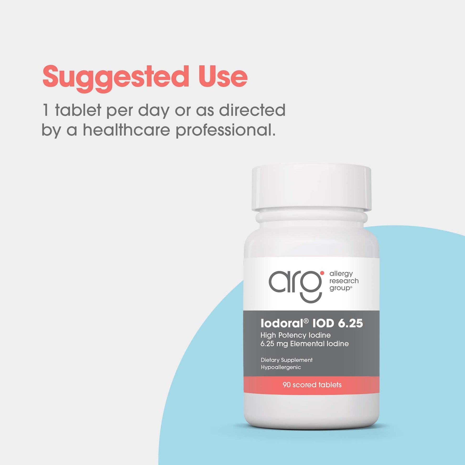 Optimox Iodoral 6.25 mg - Iodine Supplements for Thyroid Support, Potassium Iodide Tablets, Lugol Solution, Daily Vitamins and Minerals, High Potency Iodine Tablets - 90 Tablets 1-Pack Nirvana Guru