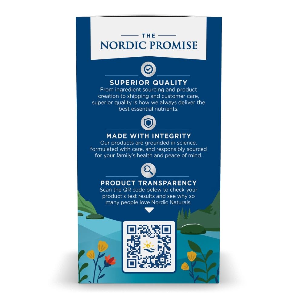 Nordic Naturals Arctic Cod Liver Oil, Lemon - 180 Soft Gels - 750 mg Total Omega-3s with EPA & DHA - Heart & Brain Health, Healthy Immunity, Overall Wellness - Non-GMO - 60 Servings - Nirvana Guru