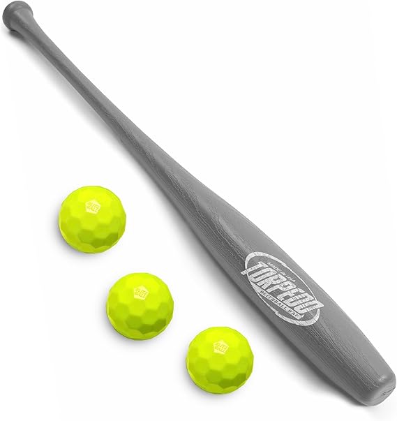 BLITZBALL Torpedo Set - Includes (3) Official Brand Balls & (1) Torpedo Bat - Made in USA Nirvana Guru