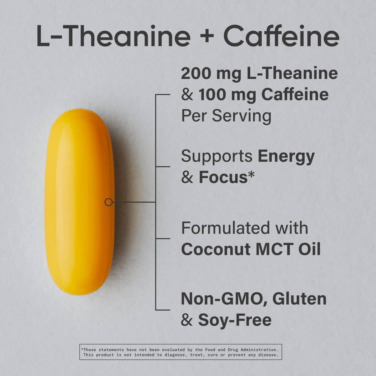 Sports Research L-Theanine Supplement with Caffeine - Nirvana Guru