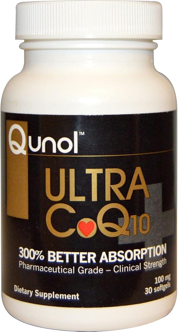 Qunol Ultra CoQ10 100mg Softgels- 3x Better Absorption, Antioxidant for Heart Health & Energy Production, Coenzyme Q10 Vitamins and Supplements, 3 Month Supply, 90 Count