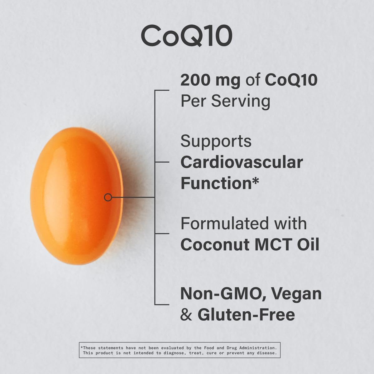 Sports Research CoQ10 200mg Capsules - Premium Coenzyme 10 Supplement with Coconut MCT Oil - Vegan Certified, Non-GMO Verified & Gluten Free - 90 Veggie Softgels - Nirvana Guru