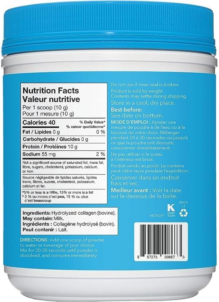 Vital Proteins Unflavoured Collagen Peptides, 567 GR - Nirvana Guru