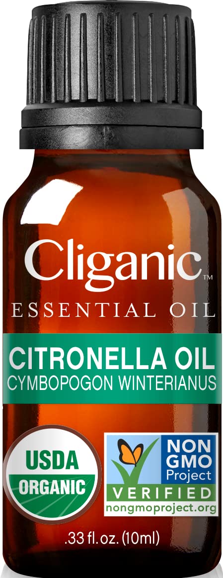 Cliganic Organic Lavender Essential Oil - 100% Pure Natural Undiluted, for Aromatherapy Diffuser | Non-GMO Verified (Packaging May Vary)