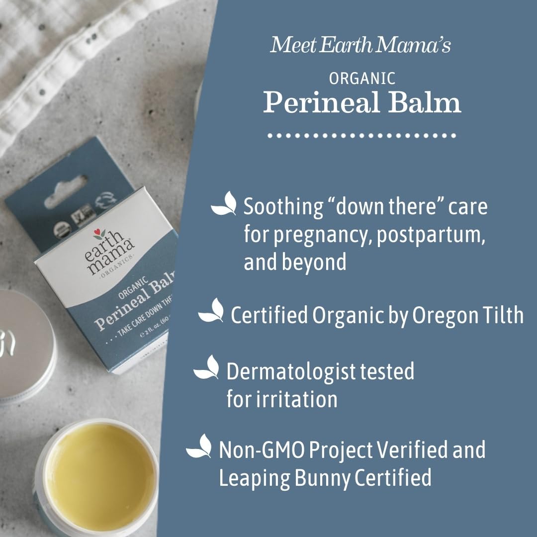 Earth Mama Postpartum Recovery Kit, Take Care Down There® Trifecta with Organic Perineal Balm, Sitz Bath & Herbal Peri Spray, 3-Piece Set Nirvana Guru