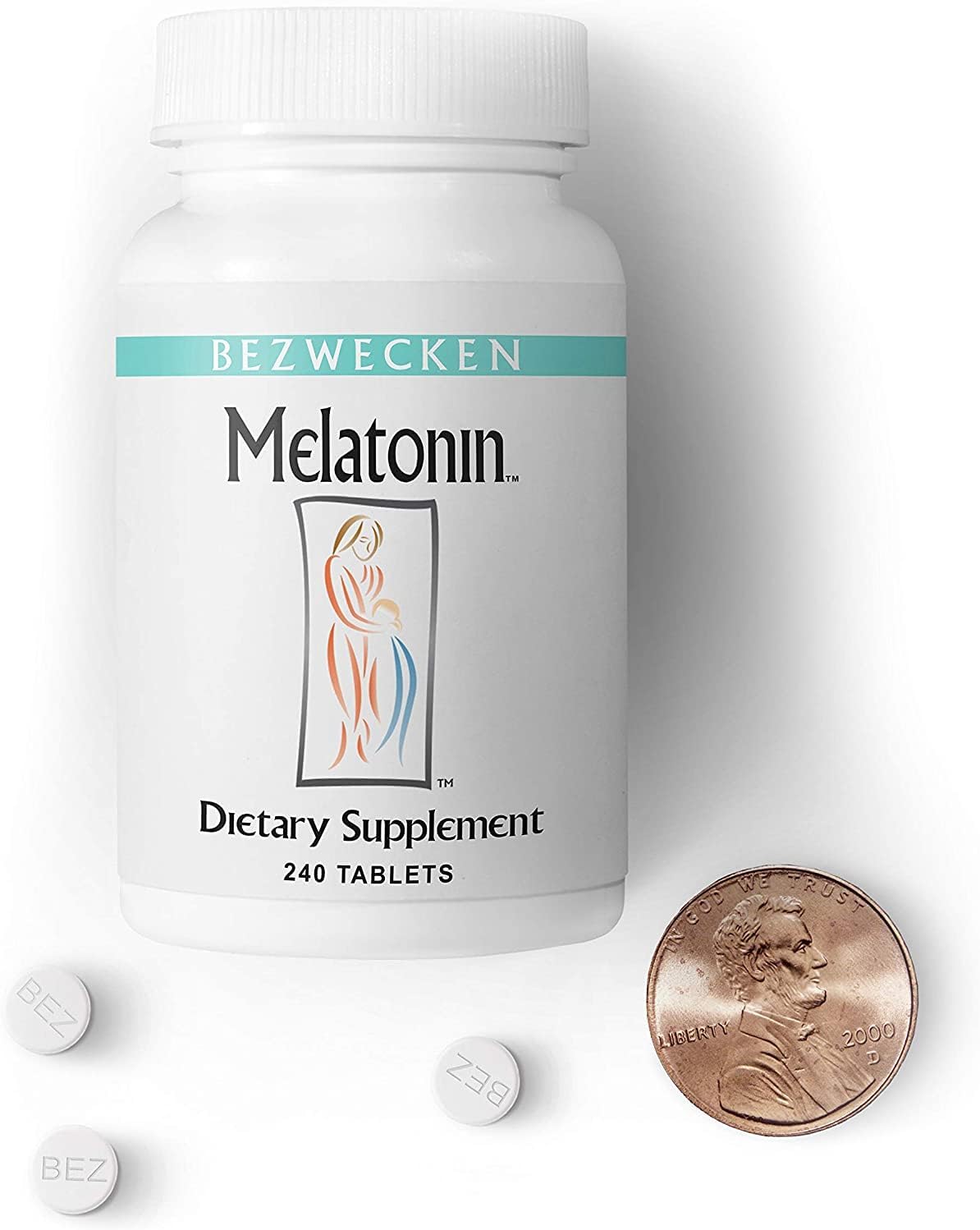 Bezwecken Melatonin 240 caplets Nirvana Guru