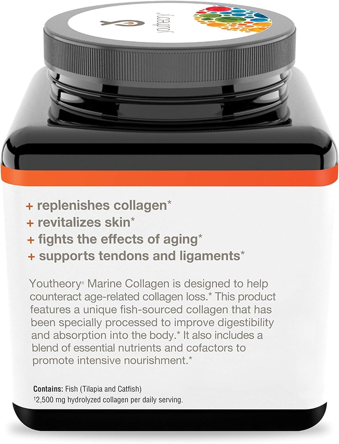 Youtheory Marine Collagen - 2,500 mg Hydrolyzed Collagen - Supports Skin* - Fish-Sourced Collagen - with Vitamin C, A, C, E, B6, B12 & More - Highly Digestible and Absorbable - 290 Tablets - Nirvana Guru