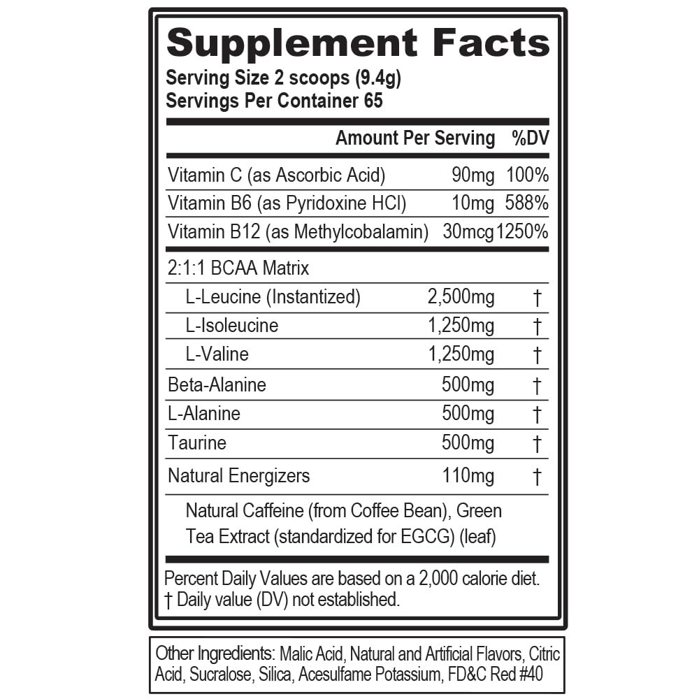 EVL BCAAs Amino Acids Powder - BCAA Energy Pre Workout Powder for Muscle Recovery Lean Growth and Endurance - Rehydrating Post Workout Recovery Drink with Natural Caffeine - Pink Lemonade Nirvana Guru