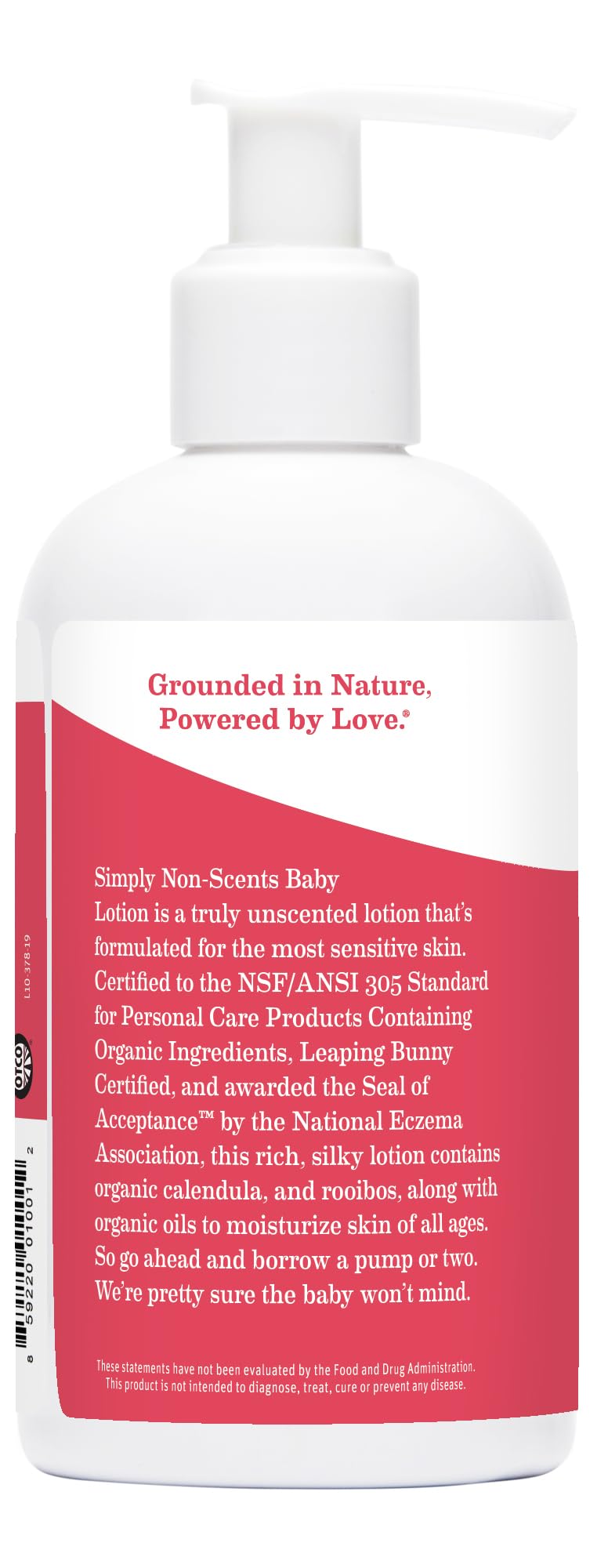 Earth Mama Simply Non-Scents Baby Lotion for Dry Skin, Calendula Cream, Skin Care for Kids, Organic Moisturizer, Unscented Lotion with Aloe, Rooibos, & Shea Butter, 8-Fl oz (2-Pk) Nirvana Guru