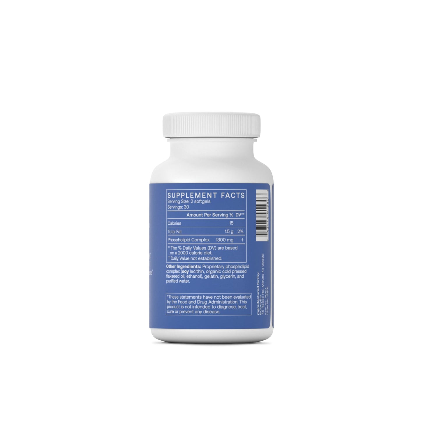 BodyBio PC - Phosphatidylcholine for Brain Health, Mental Clarity, Cognitive Function, Cellular Repair & Healthy Aging, Phospholipid Complex Supplement for Gentle Daily Detox Nirvana Guru