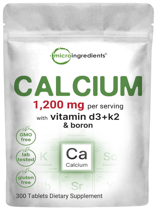 Micro Ingredients Vitamin D3 10,000 IU + K2 MK-7 200 mcg, 300 Softgels | Virgin Coconut Oil | 2-in-1 Bone, Immune & Heart Support | Easy to Swallow, Non-GMO