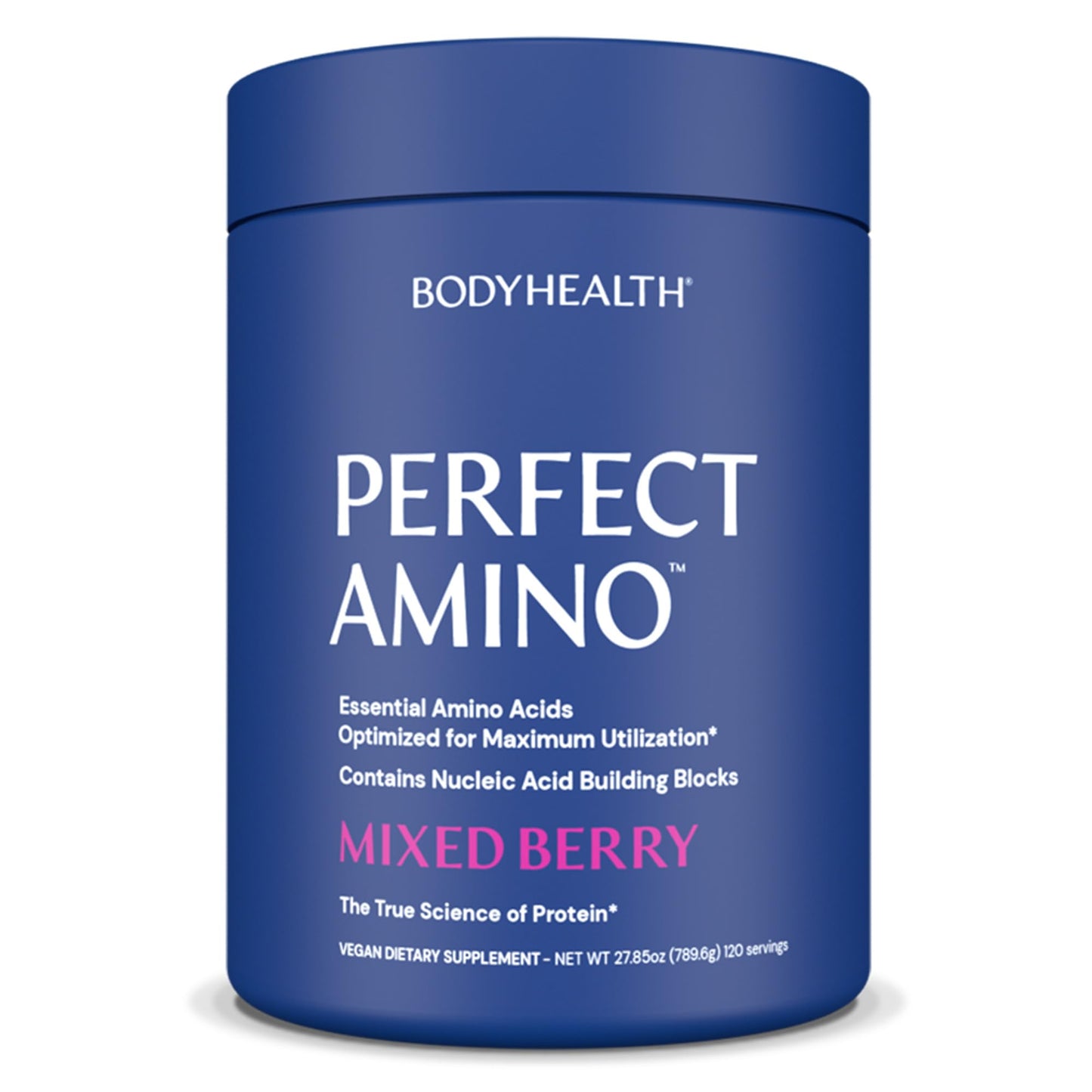 BodyHealth PerfectAmino Powder - BCAA and EAA Powder for Pre and Post Workout - Amino Acid Energy Drink for Men and Women to Support Lean Muscle and Recovery - Strawberry - 30 Servings Nirvana Guru