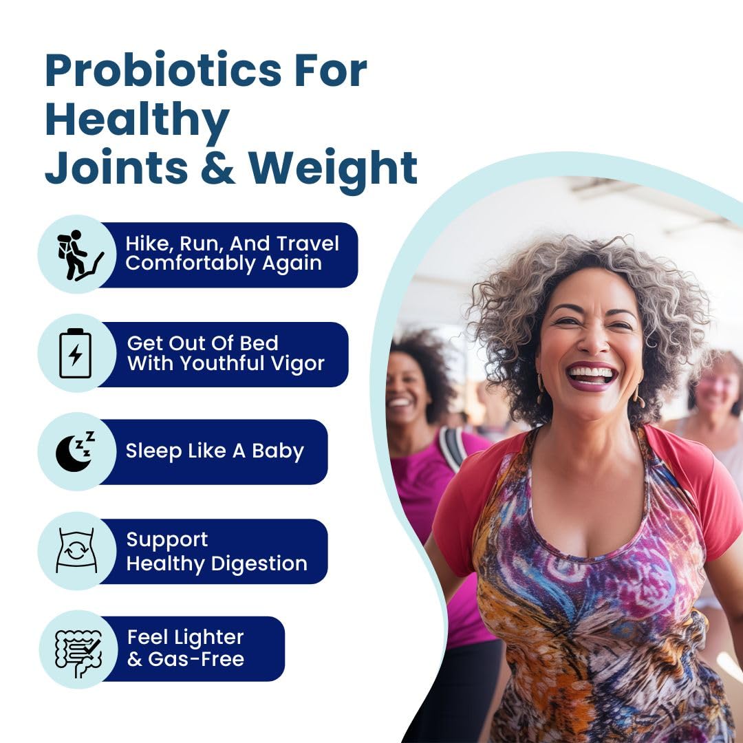 BB Company Provitalize | Probiotics for Women, Menopause | Joint Support, Sexy Midsection Curves, Digestive Health, Menopause Bloat | Turmeric Curcumin Moringa | Packaging Vary | 60 Ct