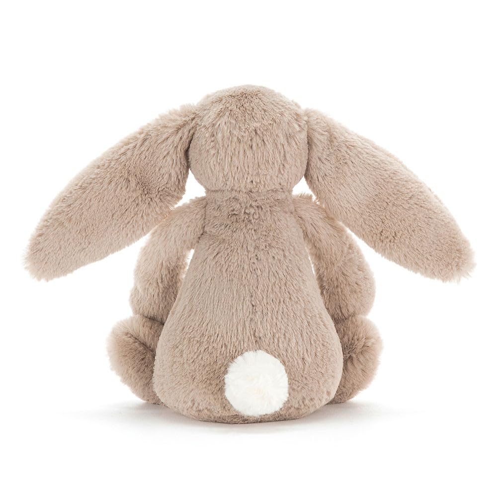 Jellycat Bashful Beige Bunny Stuffed Animal, Medium 12 inches - Rabbit and Bunny Plush Toy - Classic Children's Gift Nirvana Guru