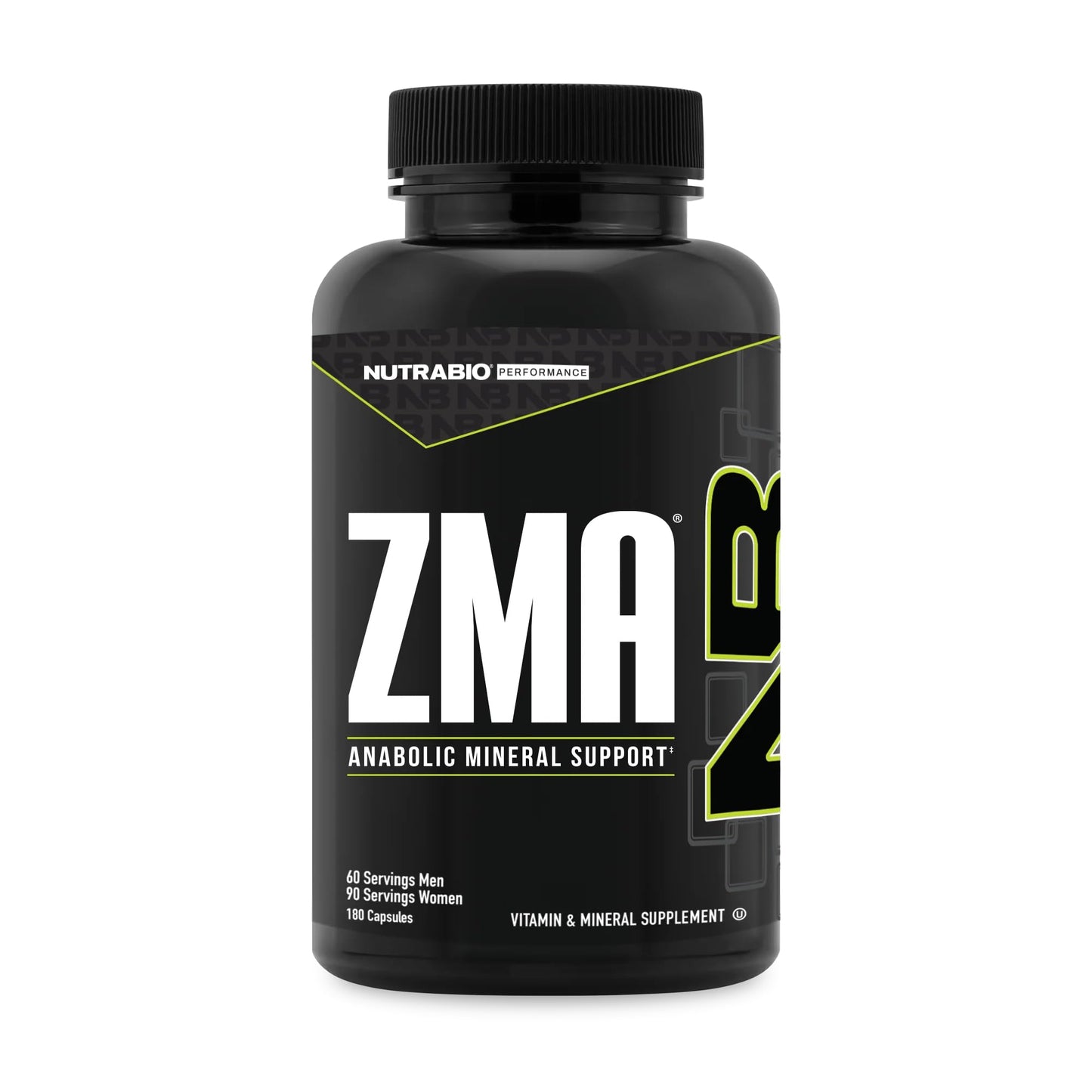 NutraBio ZMA Supplements for Men & Women- Zinc Magnesium Supplements to Support Hormone Levels -Sleep- Muscle Recovery-Immune Health 90 Count Nirvana Guru