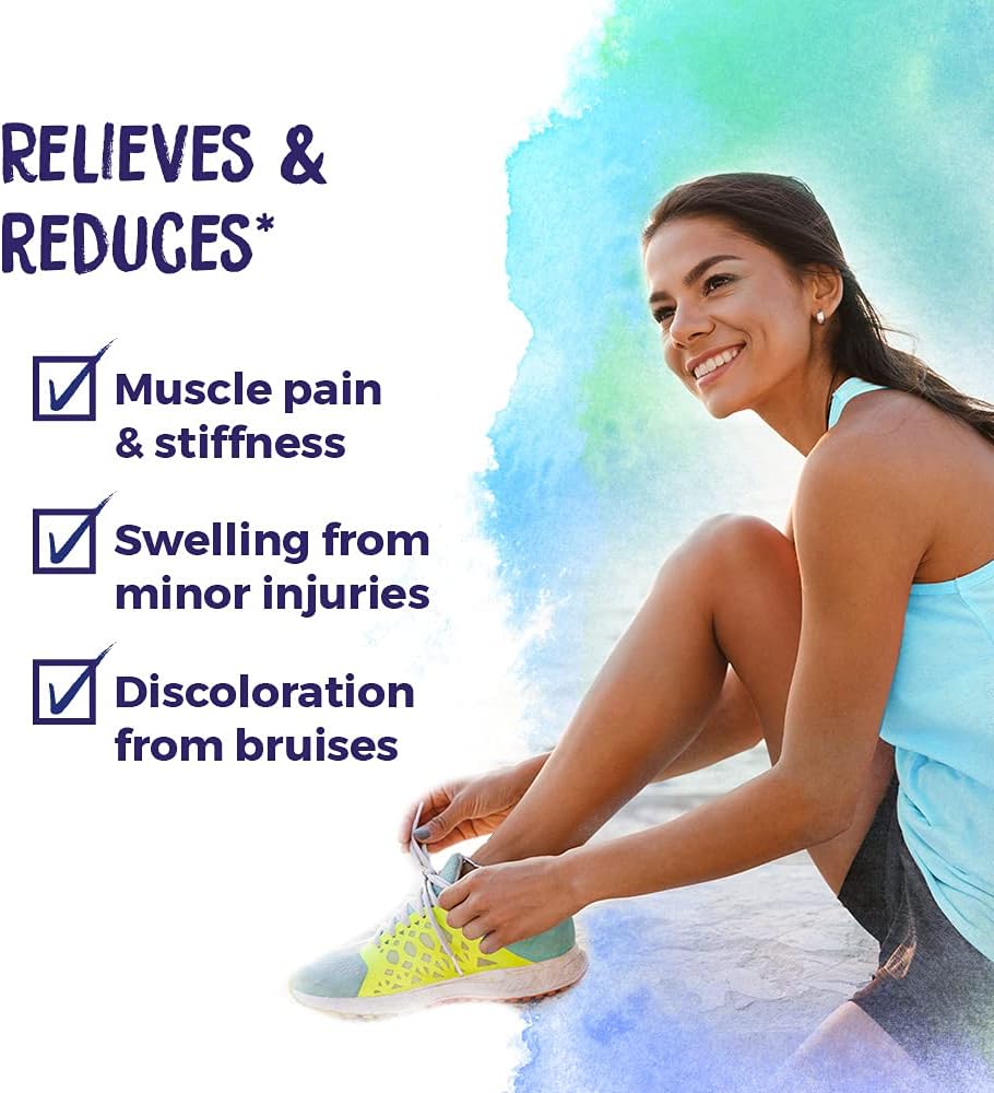 Boiron Arnica Montana 30C Homeopathic Medicine for Relief from Muscle Pain, Muscle Stiffness, Swelling from Injury, and Discoloration from Bruises - 3 Count (240 Pellets) - Nirvana Guru