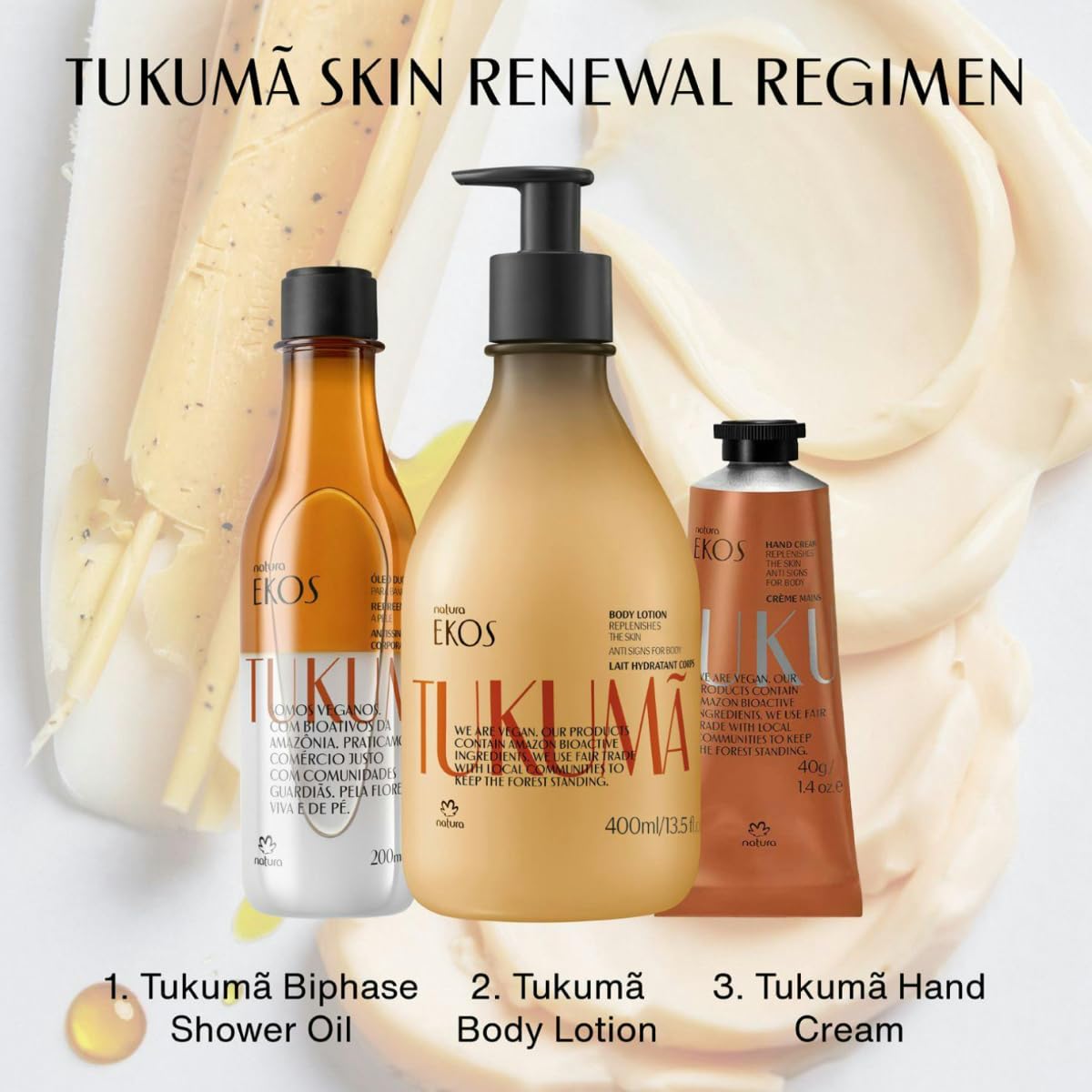 natura - Ekos Maracujá Triple Phase Shower Oil - Calming In-Shower or Bath Oil - Scented - Skin Moisturizer - Vegan Skin Care - Brazilian Beauty Secrets - Self Care - 6.7 fl oz (200ml) - Nirvana Guru