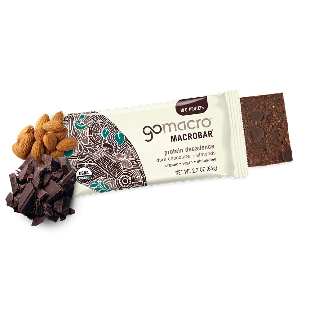 Gomacro, Nutrition Bar Oatmeal Chocolate Chip Organic 12 Count, 2.3 Ounce