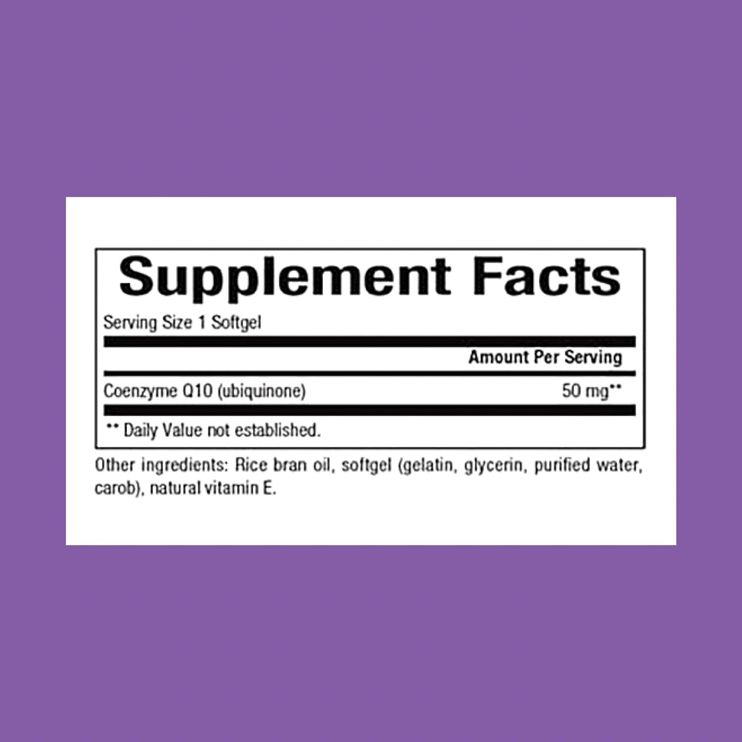 Natural Factors Coenzyme Q10 100 mg, Natural Coenzyme Q10 Supplement for Energy, Heart and Cognitive Support, 120 Softgels - Nirvana Guru