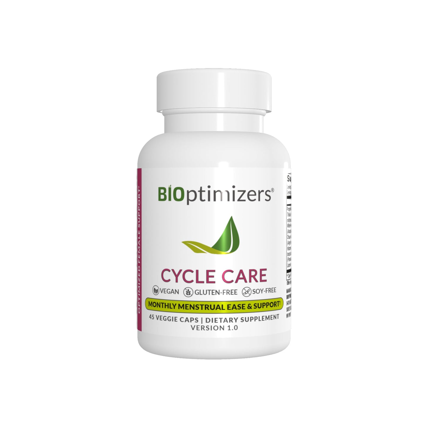 BIOptimizers - Cycle Support - Period Support Supplement for Women - Bloating and Cramping Menstrual Relief - 90 Capsules Nirvana Guru