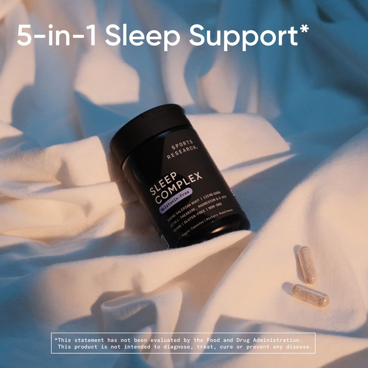 Sports Research Double Strength L-Theanine Supplement - Suntheanine Softgels for Focus, Relaxation & Alertness - Non-Drowsy Support Made with Coconut Oil, Non-GMO & Gluten Free - 200mg, 60 Count - Nirvana Guru