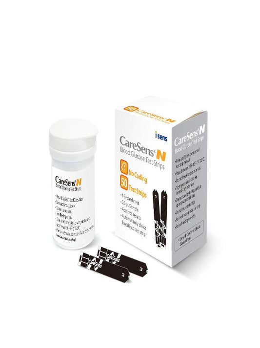 CareSens N Blood Glucose Test Strips (50 ct) - Only for CareSens N Family Meter Kits… Nirvana Guru