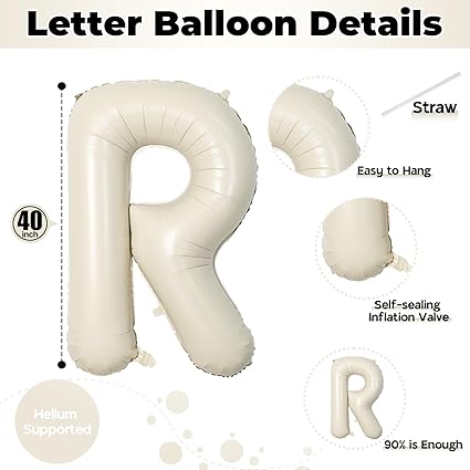40 Inch Beige BRIDE Balloons Bachelorette for Bridal Shower, Cream White Sand Bride Mylar Foil Banner Letter Sign, Bridal Balloon Banner for Wedding Engagement Bride To Be Party Favors Decorations nirvanaguru