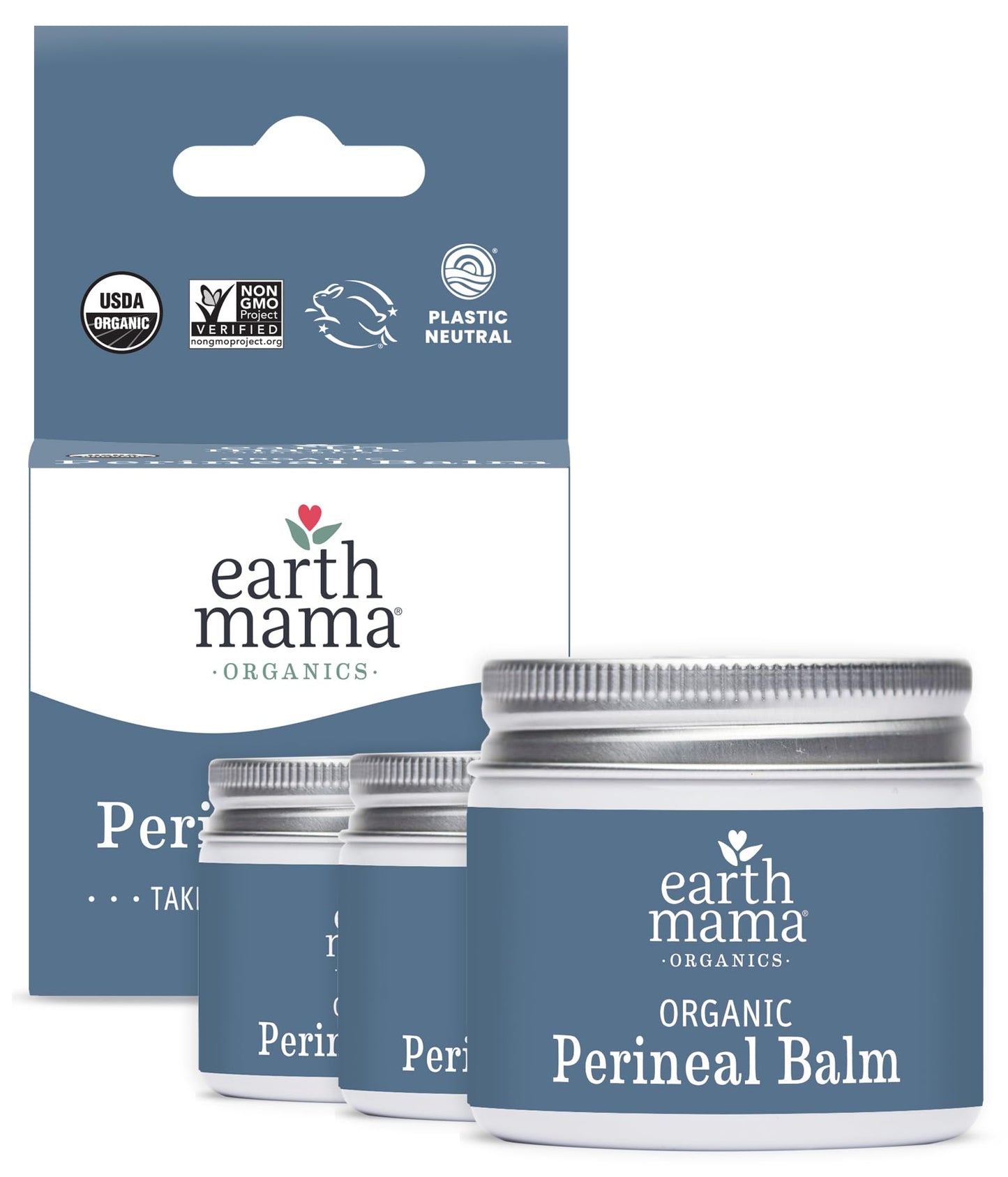 Earth Mama Postpartum Recovery Kit, Take Care Down There® Trifecta with Organic Perineal Balm, Sitz Bath & Herbal Peri Spray, 3-Piece Set Nirvana Guru