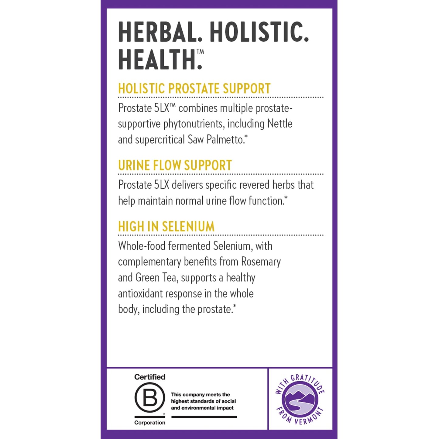 New Chapter Prostate Supplement - Prostate 5LX™ with Clinical Strength Saw Palmetto + Fermented Selenium for Men’s Wellness - 180 ct Vegetarian Capsule - Nirvana Guru