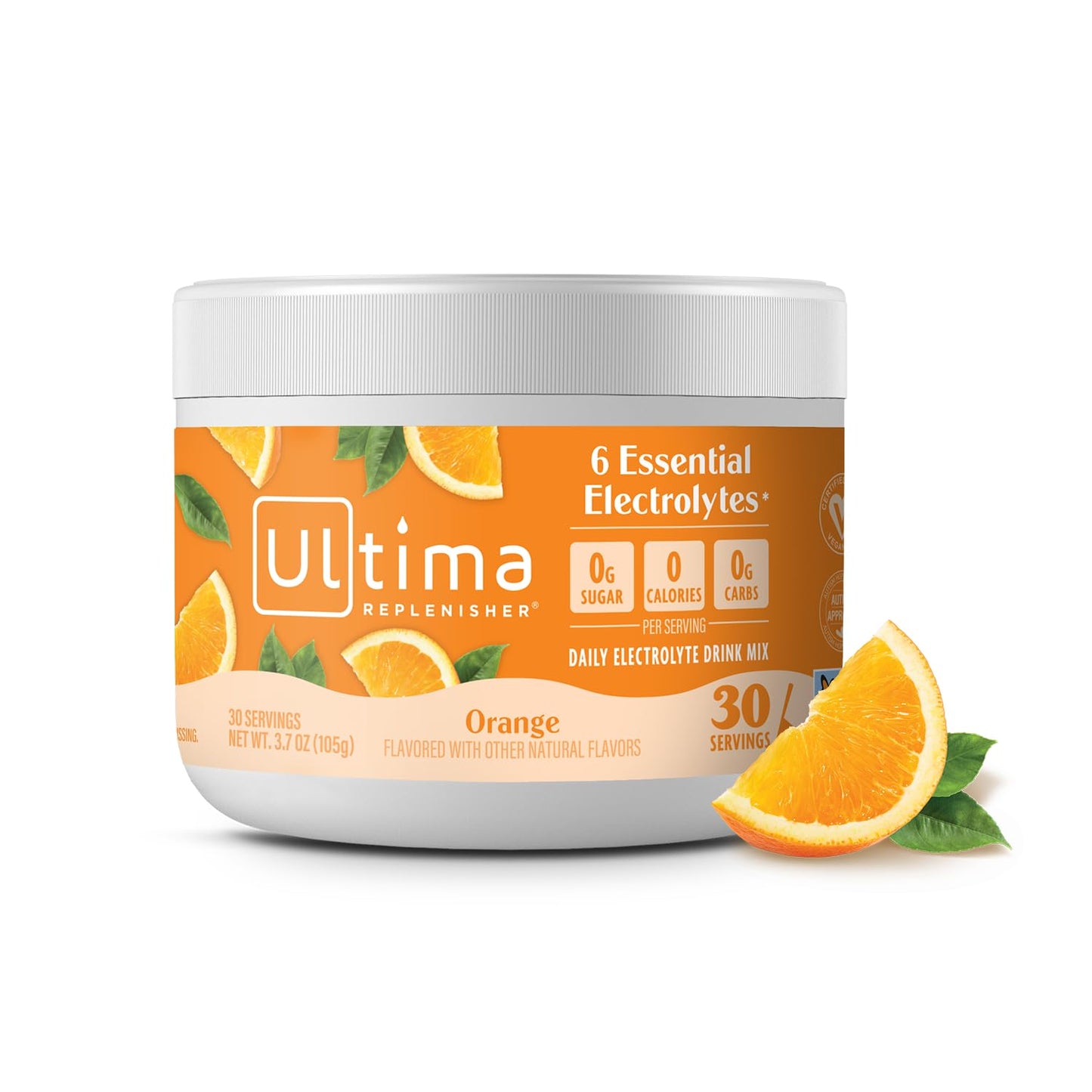 Ultima Replenisher Daily Electrolyte Powder Drink Mix – Sugar Free – Watermelon, 30 Servings – Hydration Powder with 6 Key Electrolytes and Trace Minerals – Keto Friendly, Vegan, Non-GMO - Nirvana Guru
