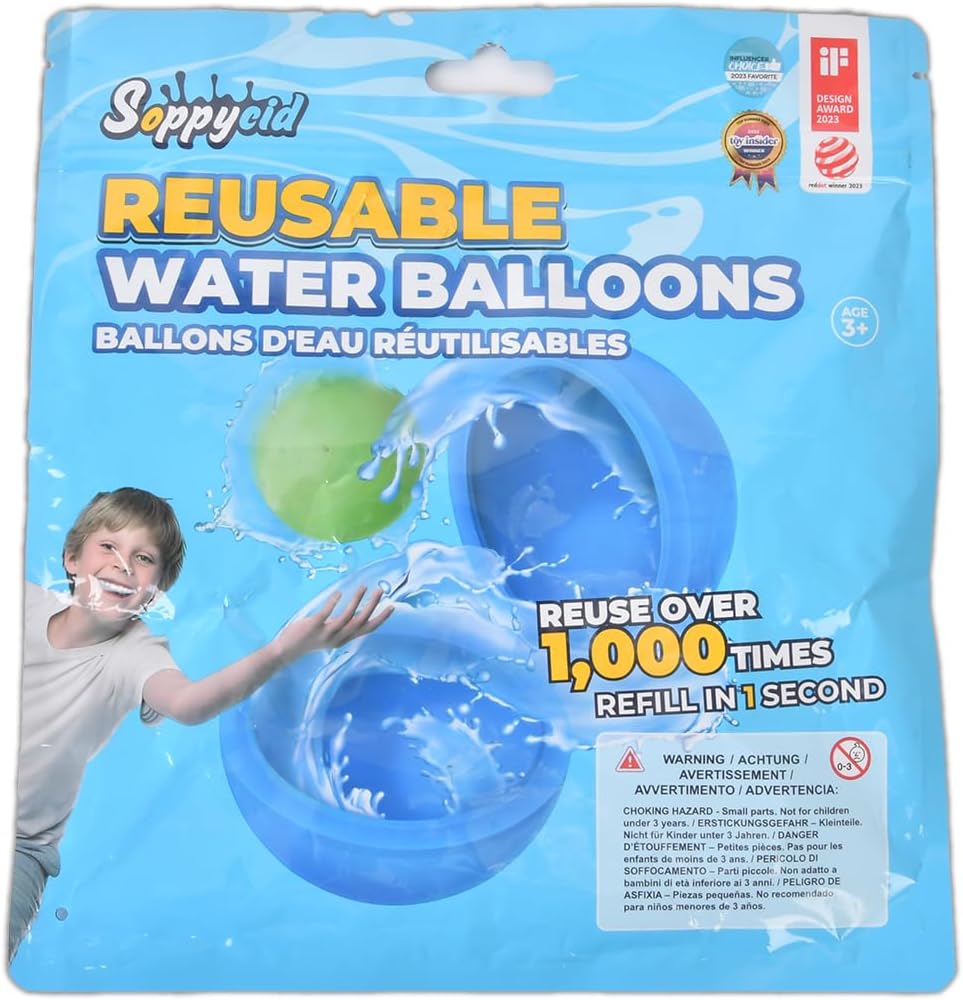 16Pcs Reusable Water Balloons for Kids, Pool Beach Water Toys for Boys and Girls, Summer Toy for Outdoor Games Nirvana Guru