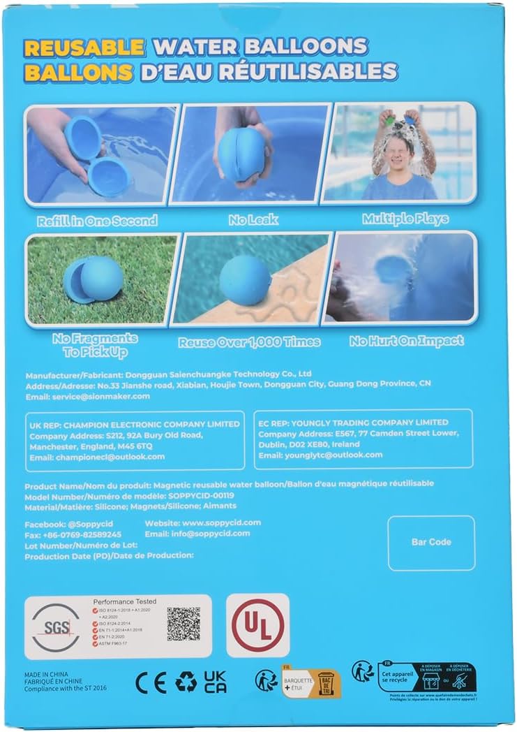 12Pcs Reusable Water Balloons, Pool Beach water Toys for Boys and Girls, Outdoor Summer Toys for Kids Ages 3-12 Nirvana Guru