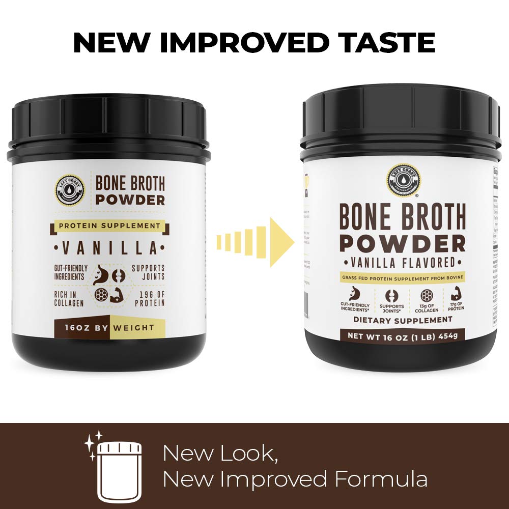 Bone Broth Protein Powder, Chocolate, Grass Fed 2lbs, 42 servings 16g protein, 13g Collagen. Low Carb, 2 net Carb, Dairy Free, Keto Friendly Bone Broth Protein Supplement with Collagen Types I & III - Nirvana Guru