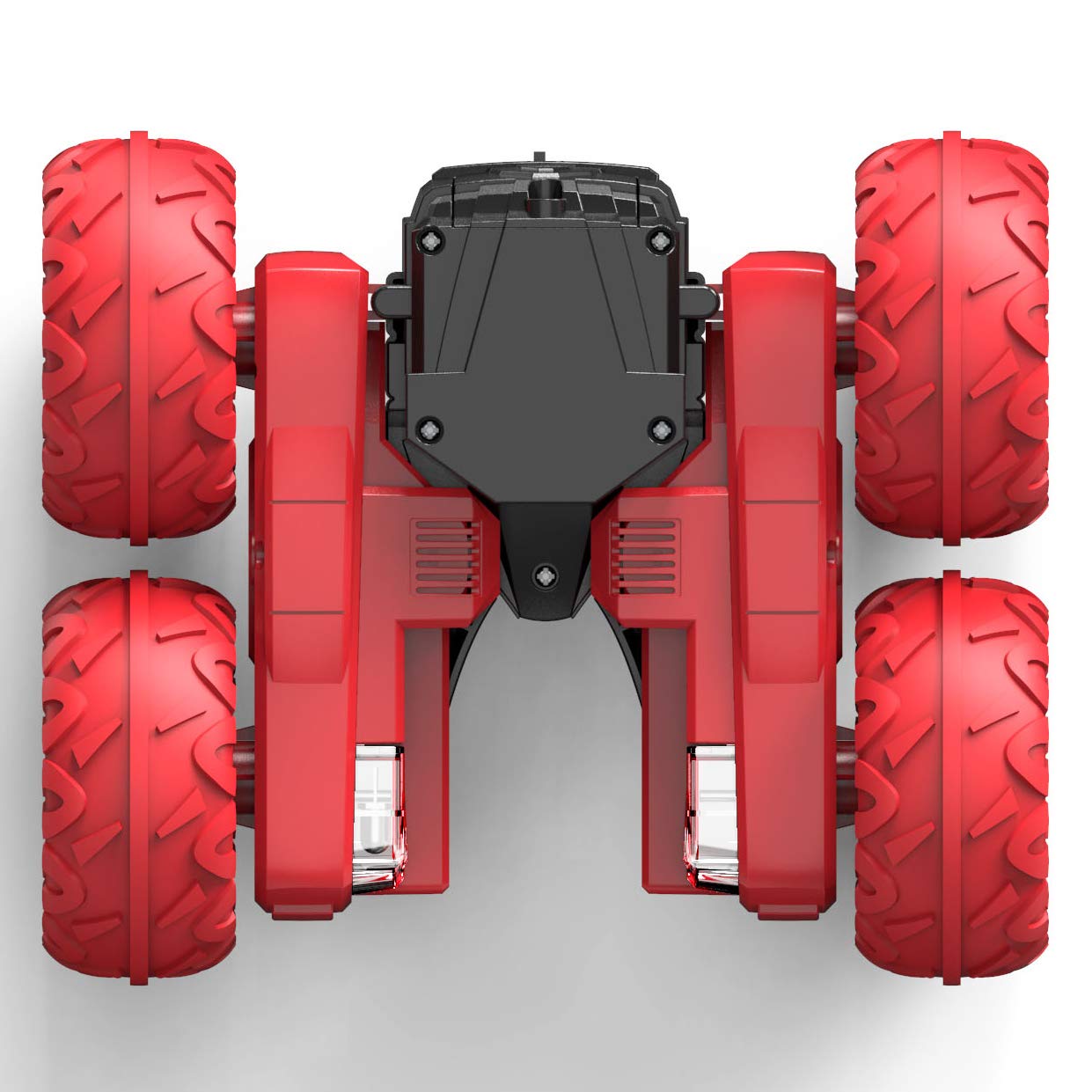 Threeking RC Stunt Cars Remote Control Car Double-Sided Driving 360-degree Flips Rotating Car Toy, Green Nirvana Guru