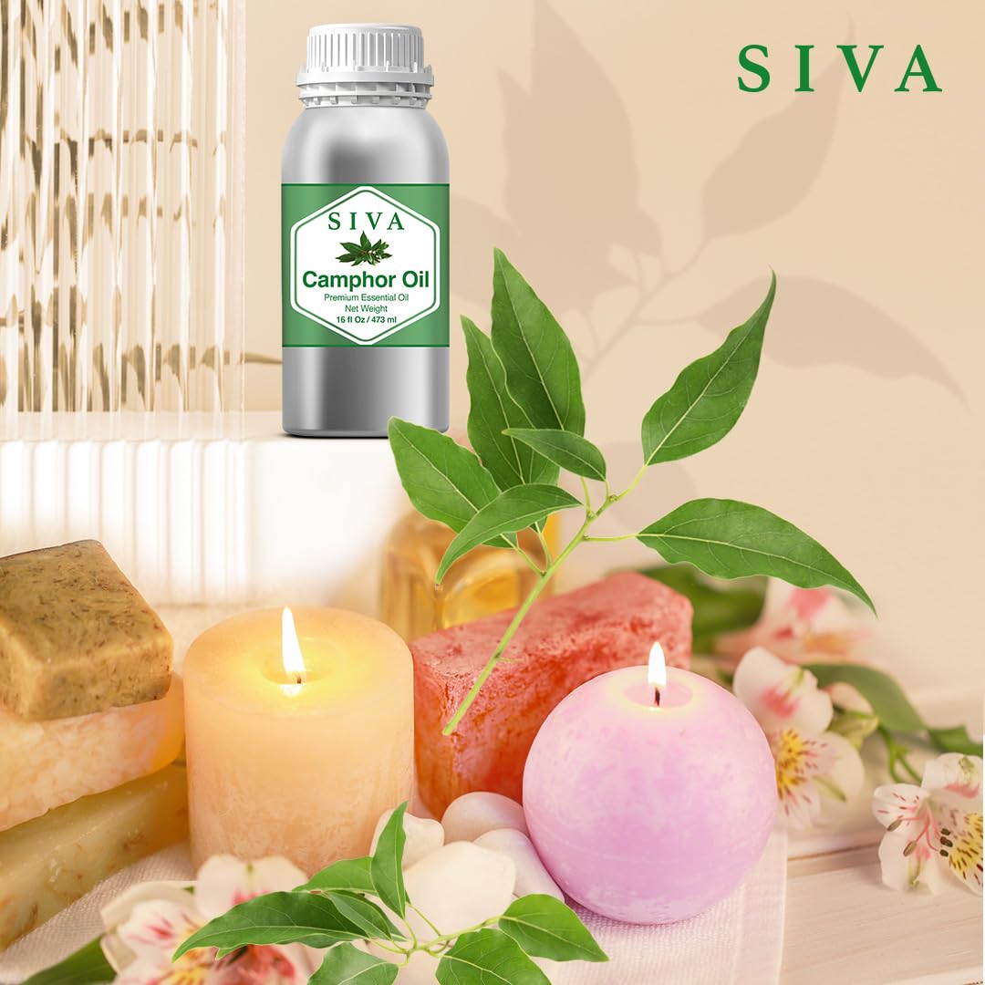 SIVA Lavender Essential Oil - 4 Fl Oz – Natural Lavender Oil - for Diffuser, Face, Skin Care, Aromatherapy, Hair Care, Scalp and Body Massage - with Dropper - Nirvana Guru