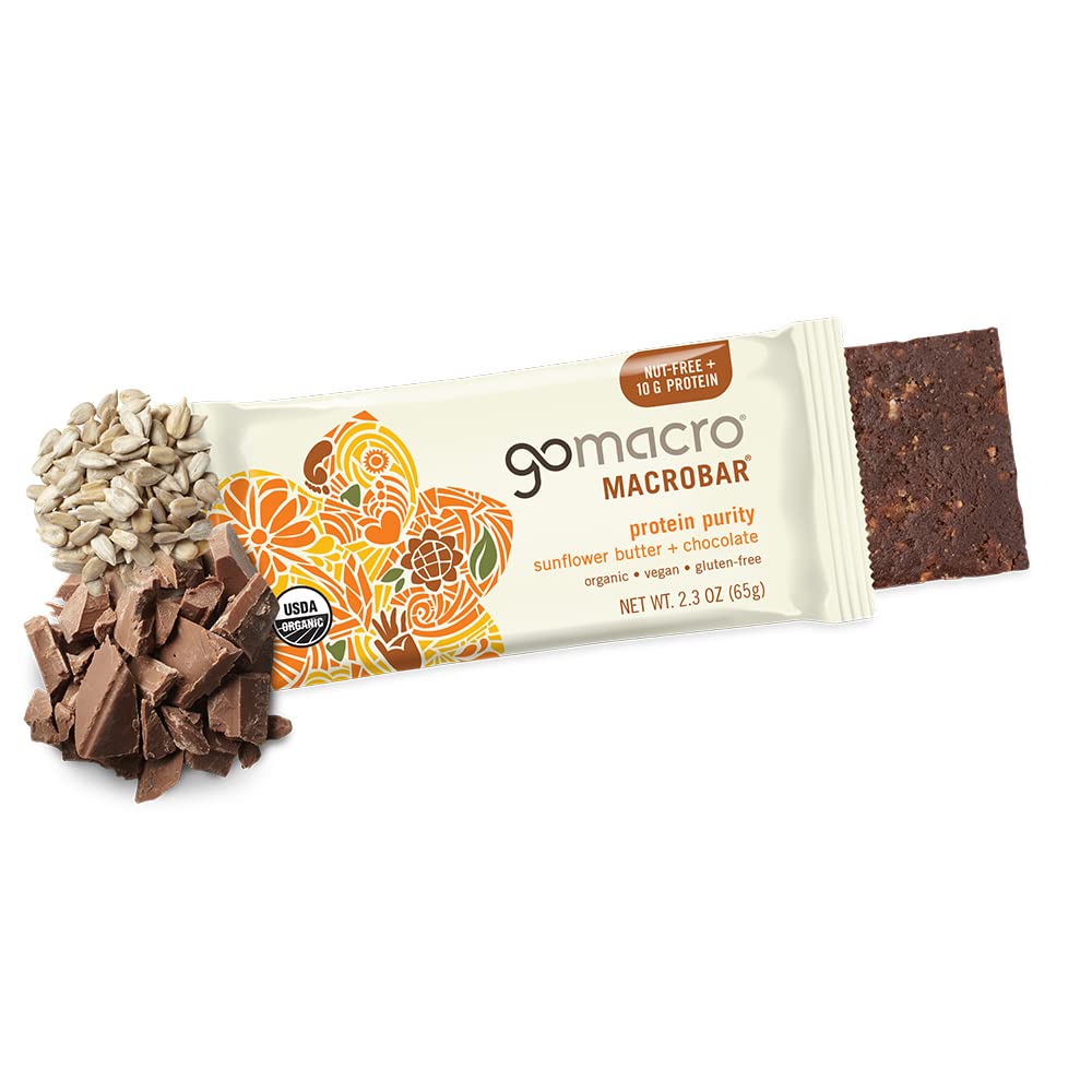 Gomacro, Nutrition Bar Oatmeal Chocolate Chip Organic 12 Count, 2.3 Ounce