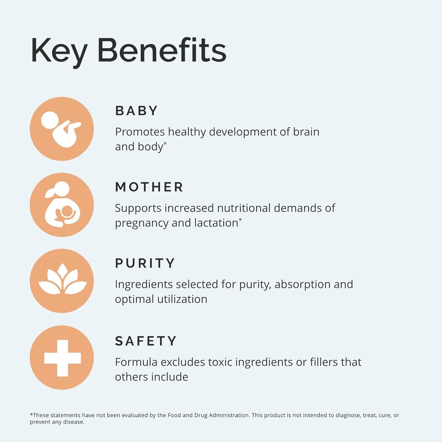 Dr Amen BrainMD Smart Prenatal - 120 Capsules - Multivitamin for Mom & Baby, Promotes Healthy Pregnancy & Growth & Development In Babies - Gluten-Free - 30 Servings Nirvana Guru