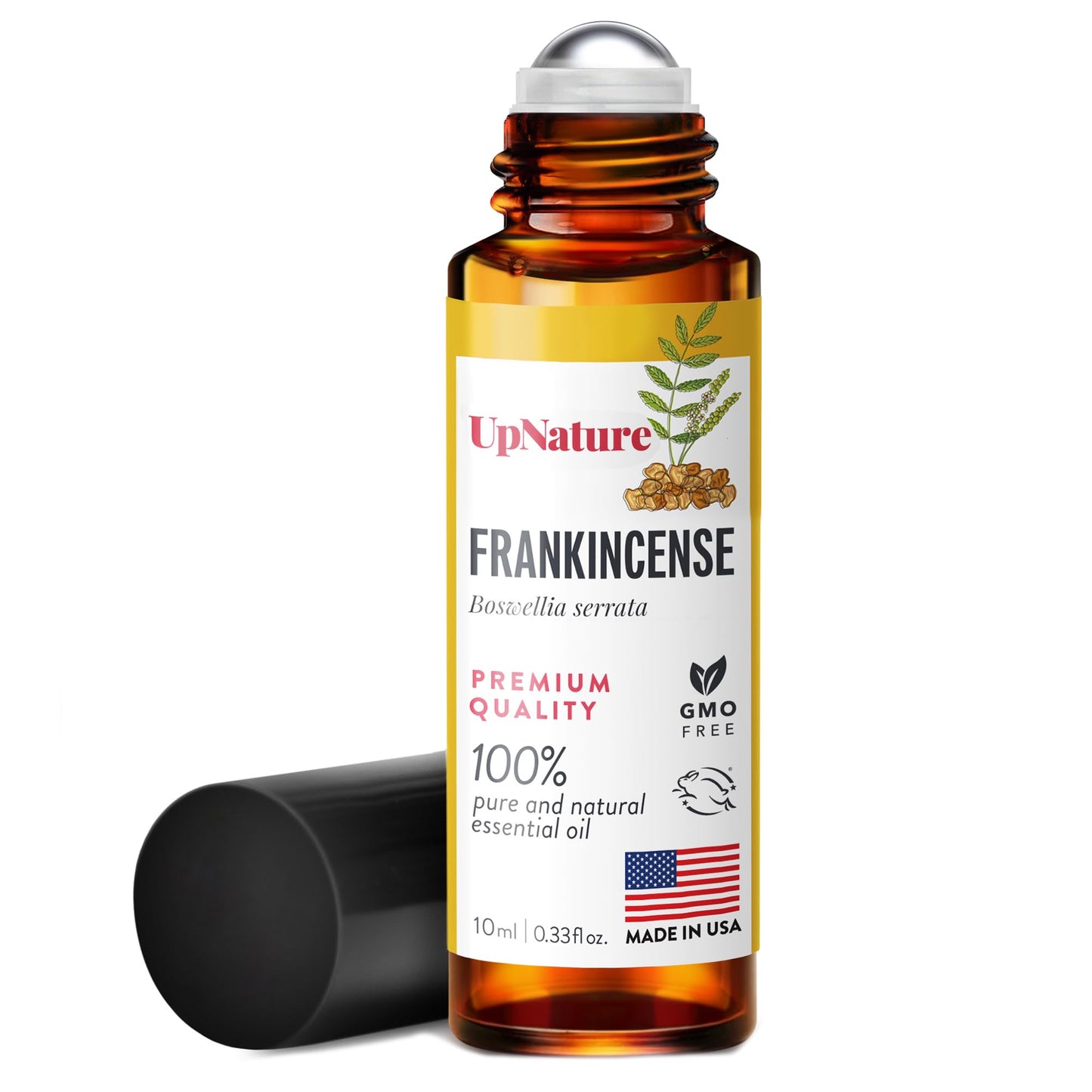 UpNature Lavender Essential Oil Pure Roll On - 100% Natural Lavender Oil for Skin
