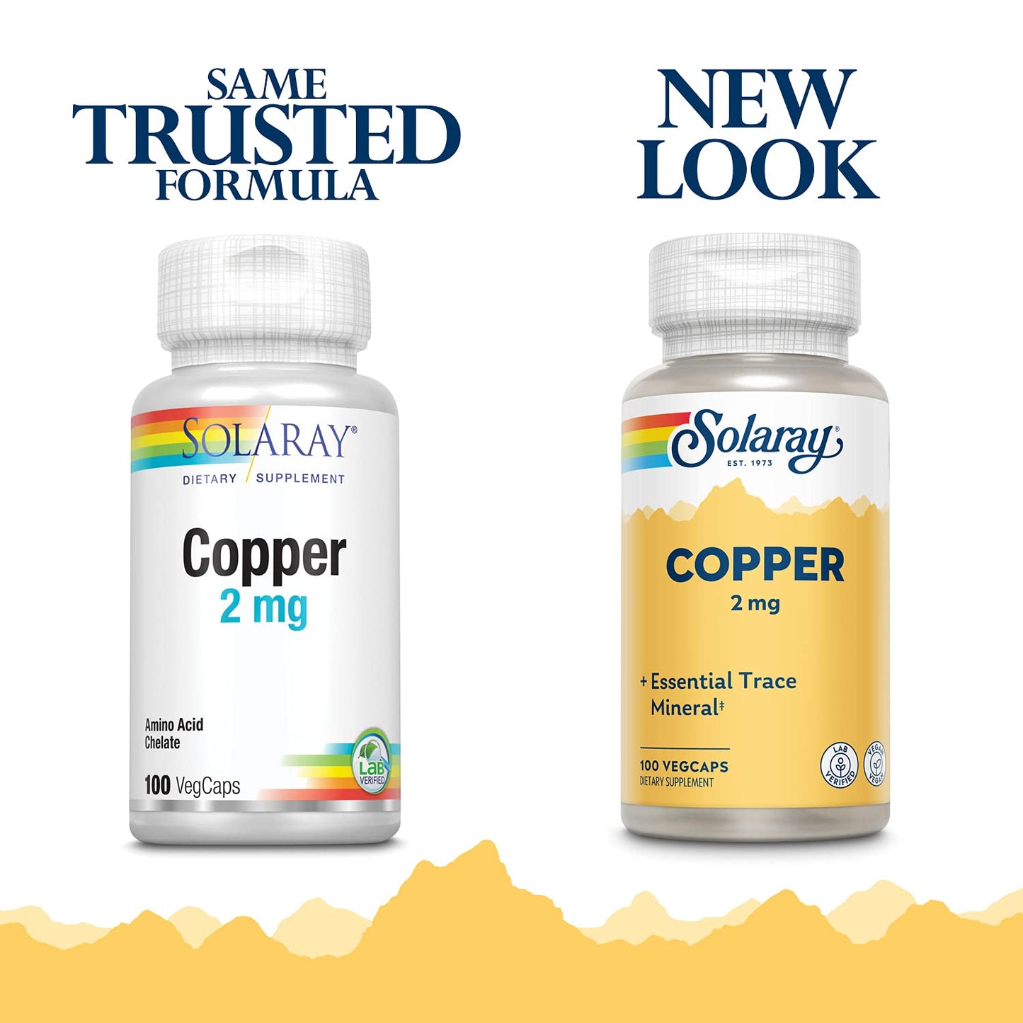 Solaray Copper 2 mg | Healthy Red Blood Cell Formation, Immune and Nerve Function Support | Non-GMO | 100ct Nirvana Guru