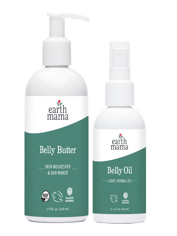 Earth Mama Belly Butter, Maternity Moisturizer for Dry Skin | Lotion for Pregnancy and Postpartum Recovery Self Care, Body Cream with Aloe, Fragrance Free, 8-Fluid Ounce Nirvana Guru