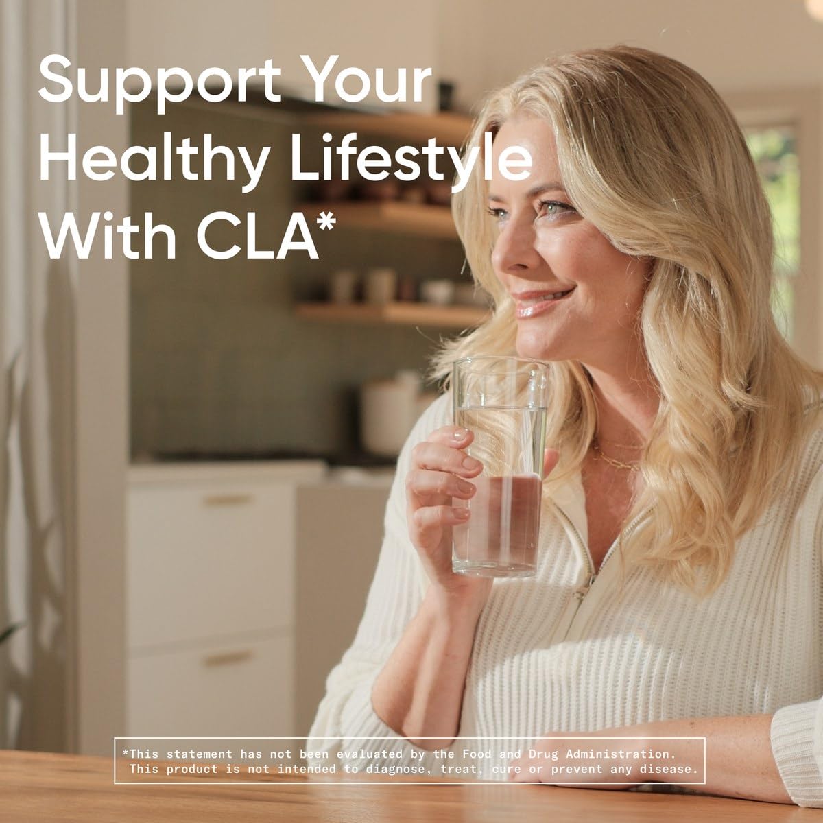 Sports Research CLA - 1250mg with Active Conjugated Linoleic Acid for Men and Women | Non-GMO, Soy & Gluten Free - 95% (180 Softgels)… - Nirvana Guru