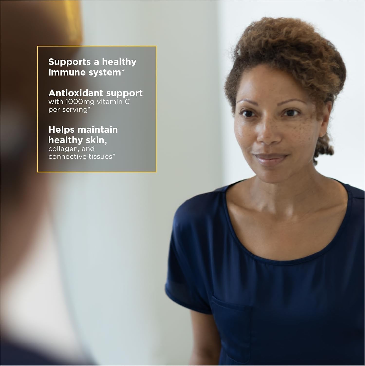 Integrative Therapeutics Buffered Vitamin C Capsules 1,000 mg - Immune Support Supplement* - Antioxidant Support* - Gentle Formula - Gluten Free - 60 Vegan Capsules - Nirvana Guru