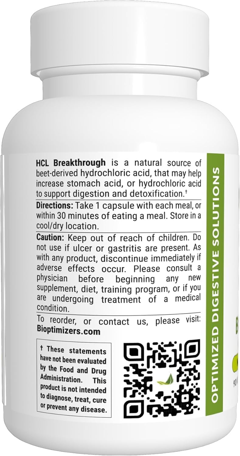 BiOptimizers - P3-OM (60 Capsules) and HCL Breakthrough (90 Capsules) Supplement Bundle Nirvana Guru