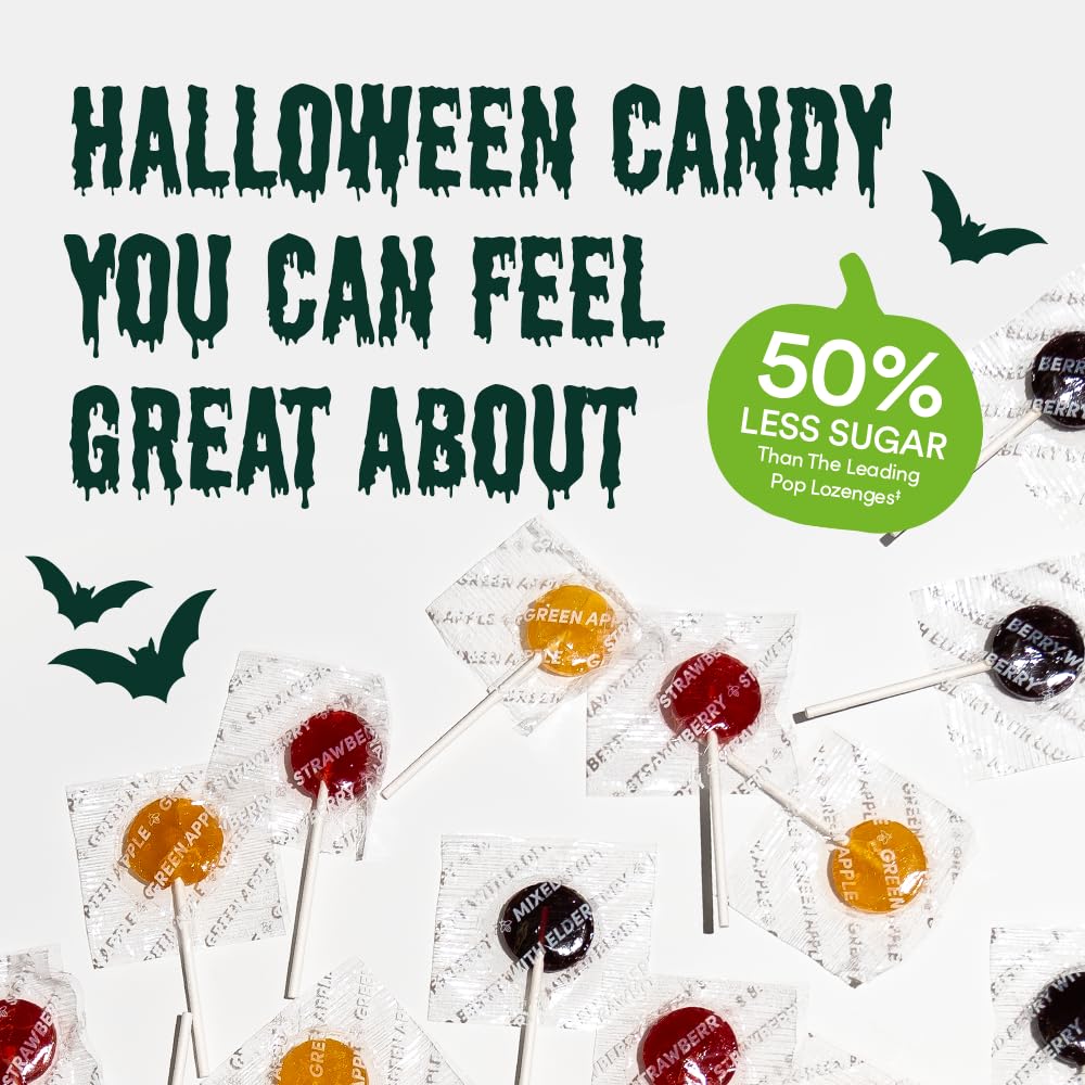 Kids Throat Soothing Lollipops by Beekeeper's Naturals - Doctor Formulated Immune Support, Vitamin D & Honey, Under 2g Sugar, Clean Ingredients,15 ct Nirvana Guru