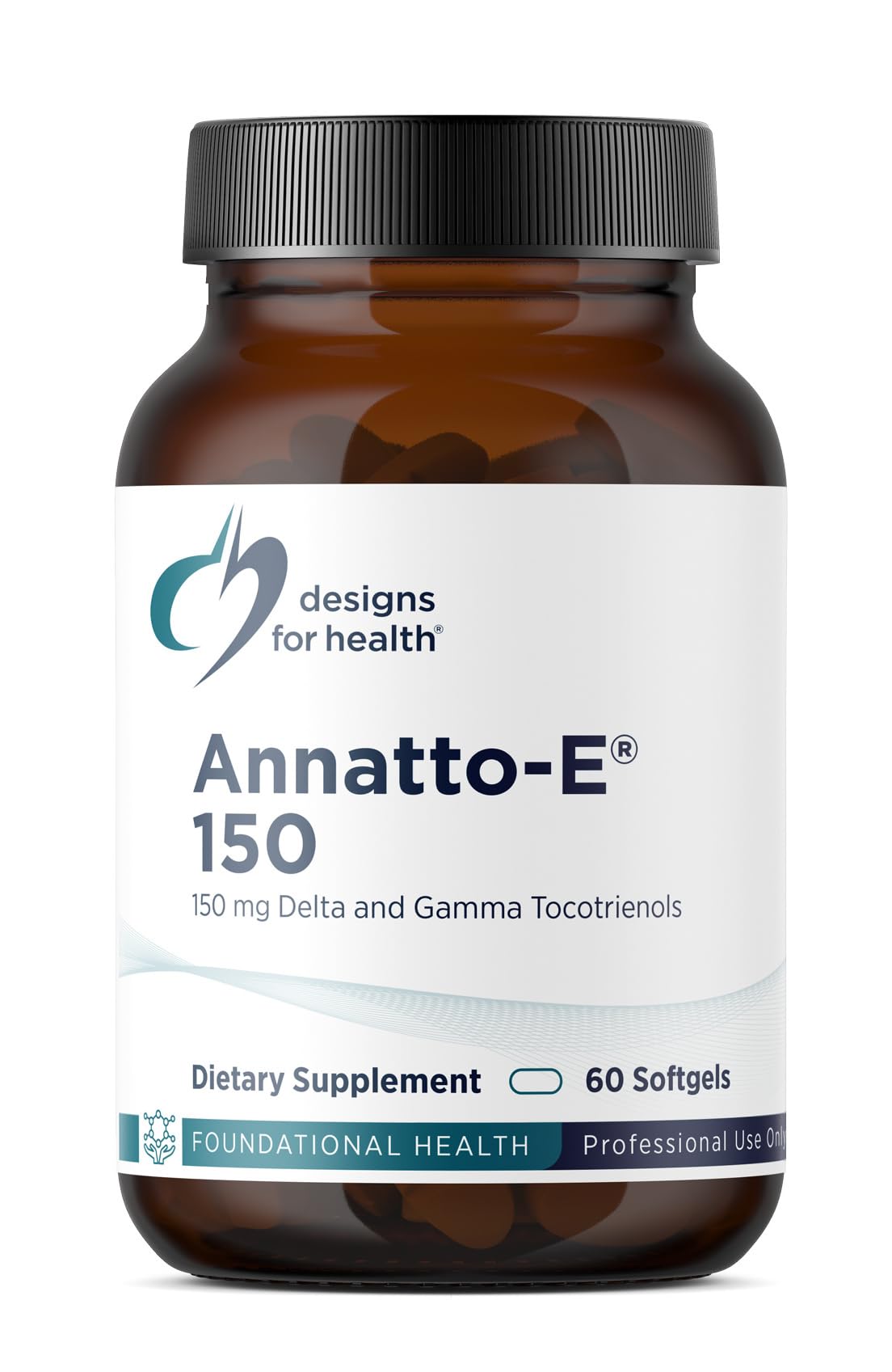 Designs for Health Annatto-E 300mg Tocotrienols Vitamin E - Delta + Gamma Tocotrienols to Support Heart Health, Eye Health, Healthy Aging - DeltaGold Antioxidants Supplement (60 Vitamin E Softgels) Nirvana Guru